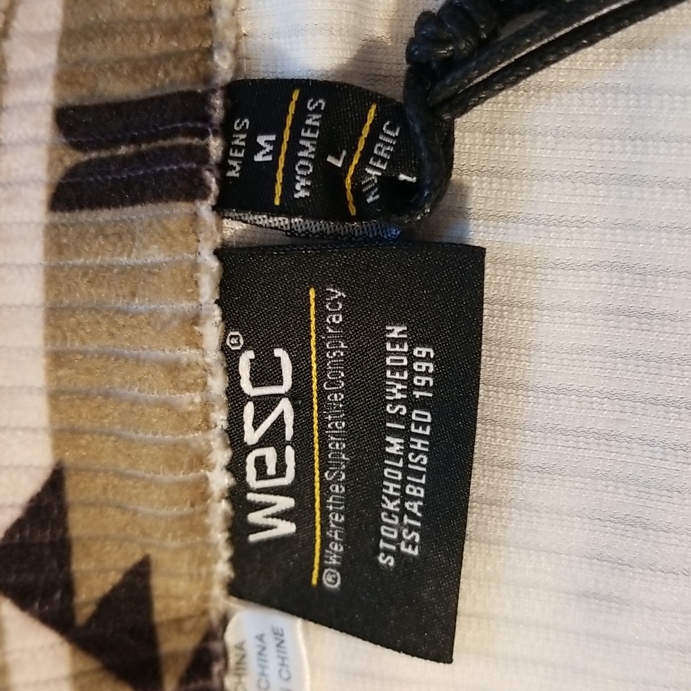 WESC Unisex Cord Trucker Light Blanket Shacket Tribal Boho Southwestern Print - Picture 11 of 17